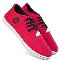 KANEGGYE 658 Red Casuals Shoes for Men 7uk-thumb4