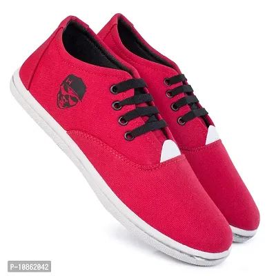 KANEGGYE 658 Red Casuals Shoes for Men 7uk-thumb5