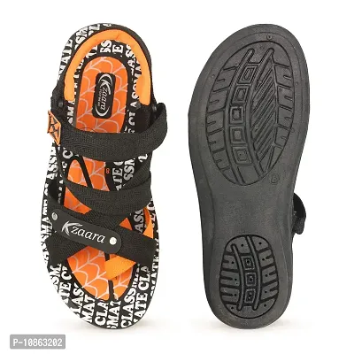 KANEGGYE 2125 Orange Sandals for Men 7Uk-thumb4