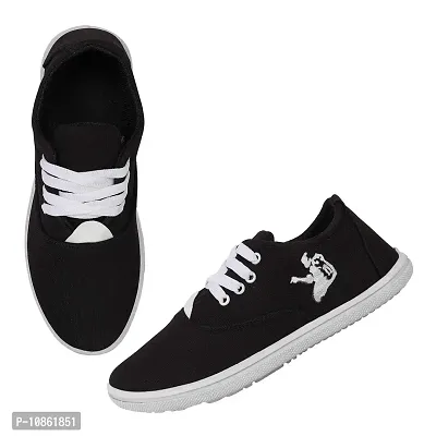 KANEGGYE 786 Black 8no Sneakers Shoes for Men-thumb0