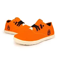 KANEGGYE 657 Orange Sneakers for Men 10uk-thumb1