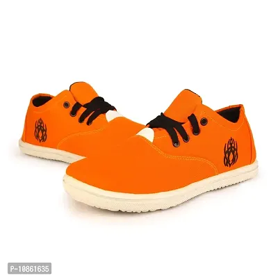 KANEGGYE 657 Orange Sneakers for Men 10uk-thumb2