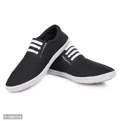 KANEGGYE Sneakers Shoes for Men Black-thumb2