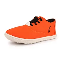 KANEGGYE Casual Shoes for Men Orange 6uk-thumb1