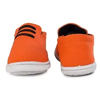 KANEGGYE Sneakers Shoes for Men Orange-thumb3