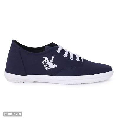KANEGGYE Men's Blue Sneakers (786-navy-07)-thumb2