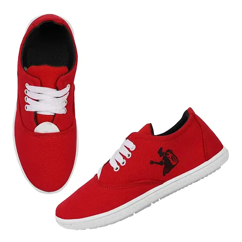 KANEGGYE 786 RED 8no Casuals Shoes for Men