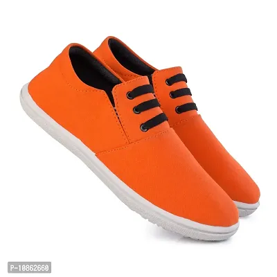 KANEGGYE OrangeLoafers Shoes for Men 9uk-thumb0