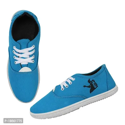 KANEGGYE 786 Sky Blue Casual Shoes for Men 10Uk