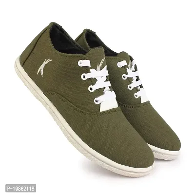 KANEGGYE Casual Shoes for Men Green 7