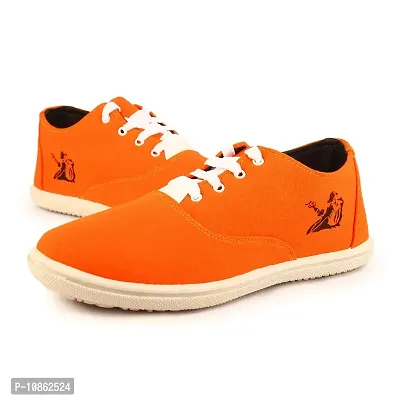 KANEGGYE 786-Canvas Shoes-Orange-6UK