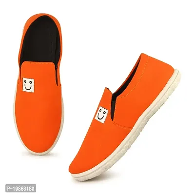 KANEGGYE 643 Orange Sneakers Shoes for Men 10uk