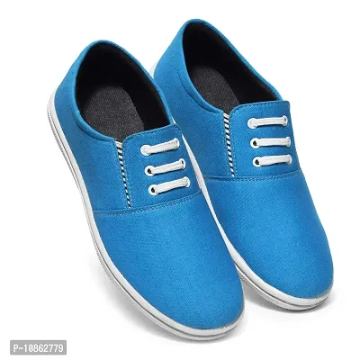 KANEGGYE Sneakers Shoes for Men Sky Blue 10uk-thumb4