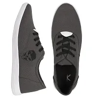 KANEGGYE Greay Sneakers for Men's-6Uk Grey-thumb1