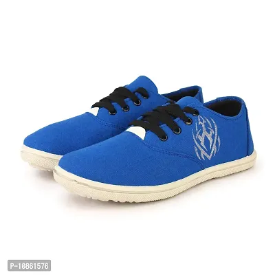 KANEGGYE 657 Royal Blue Sneakers for Men 7uk-thumb0