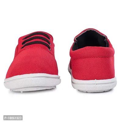 KANEGGYE Sneakers Shoes for Men Red-thumb4