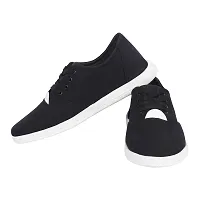 KANEGGYE Black Sneakers for Men's-7UK-thumb2