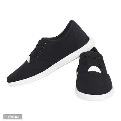 KANEGGYE Black Sneakers for Men's-7UK-thumb3