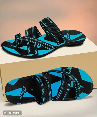 Trendy Canvas Printed Slipper for Men-thumb2