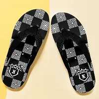 Trendy Black Canvas Slipper For Men-thumb1