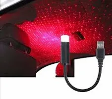 USB Car Led Room Light Atmospheres Lamp Interior Ambient Star Light Portable USB Night Decoration Computer Television Usb Port Lighting Romantic Led Star Lighting Car Fancy Lights (Black)-thumb1