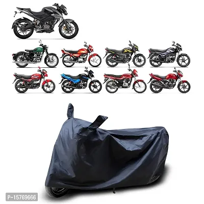 CODOKI Dustproof Universal Two Wheeler Cover 2019-2023 for Bike and Scooter (Black)-thumb0