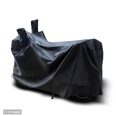 CODOKI Dustproof Universal Two Wheeler Cover 2019-2023 for Bike and Scooter (Black)-thumb3