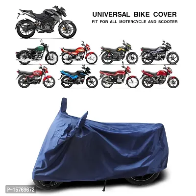 CODOKI Dustproof Universal Two Wheeler Cover 2019-2023 for Bike and Scooter (Blue)-thumb0