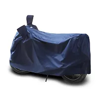 CODOKI Dustproof Universal Two Wheeler Cover 2019-2023 for Bike and Scooter (Blue)-thumb1