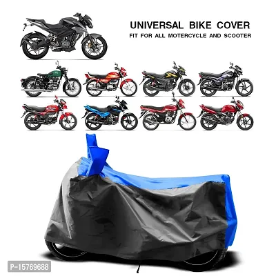 CODOKI Dustproof Universal Two Wheeler Cover 2019-2023 for Bike and Scooter (Grey Blue)-thumb0