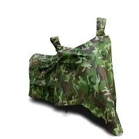 CODOKI Dustproof Universal Two Wheeler Cover 2019-2023 for Bike and Scooter (Green Military)-thumb4