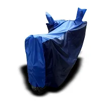 CODOKI Dustproof Universal Two Wheeler Cover 2019-2023 for Bike and Scooter (Strip Blue)-thumb4