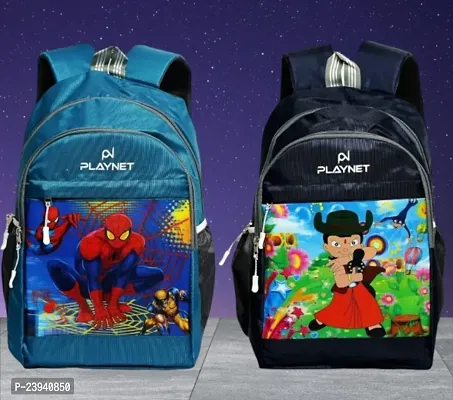 Stylish Backpacks School Bag for Kids Pack Of 2