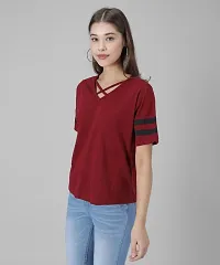 Classic Cotton Blend Top for Women-thumb3