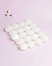 AuraDecor Pack of 60 Nugget Floating Candles (White Colour) (5cm *3cm *3cm) (Burning Time 5 Hours) (60)-thumb4