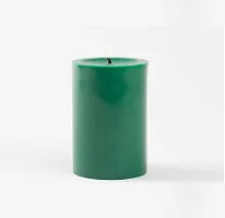 AuraDecor Wax Highly Fragrance Pillar Candle (3inch*3Inch , 3inch*6Inch, Vanilla Chunk)- -Combo Set of 2-thumb3
