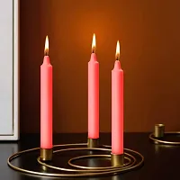 AuraDecor Pack of 98 Stick Candles || Especially Meant for Healing , Chakras, Ritual Candles ,Chime Candles, Decoration, Lighting , Home Decor || Burning Time 3 to 4 Hours Each (Red)-thumb3