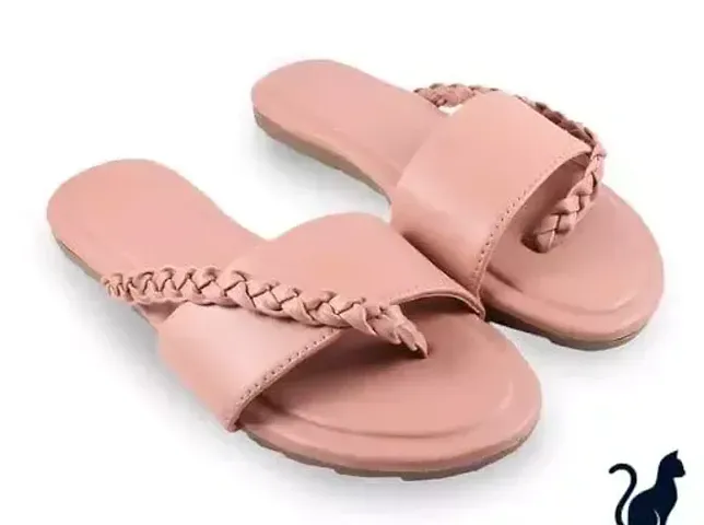 Elegant Leather Fashion Flats For Women