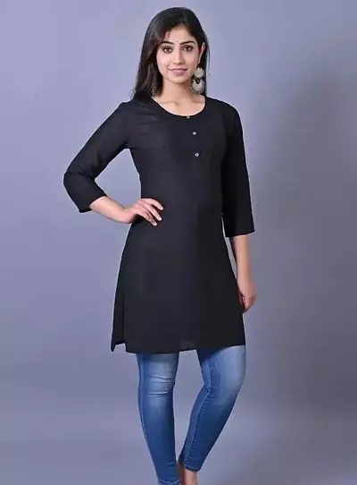 Stylish Fancy Rayon Kurta For Women