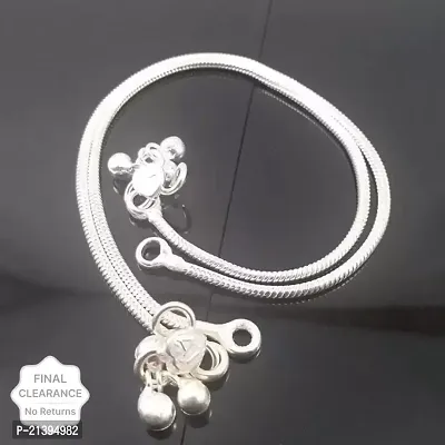 SILVER PLANE ANKLET FOR WOMEN-thumb0