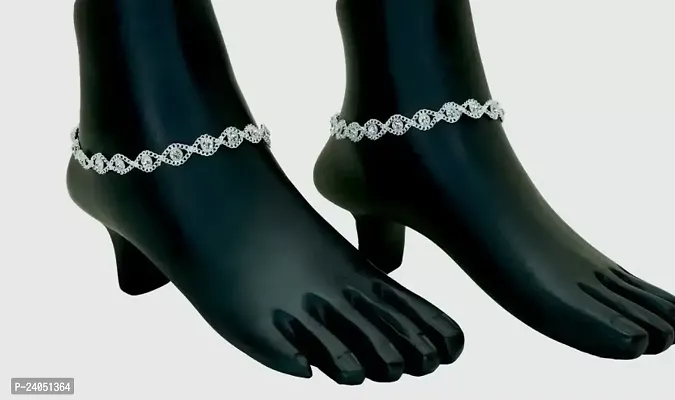 Elegant Alloy Anklet For Women