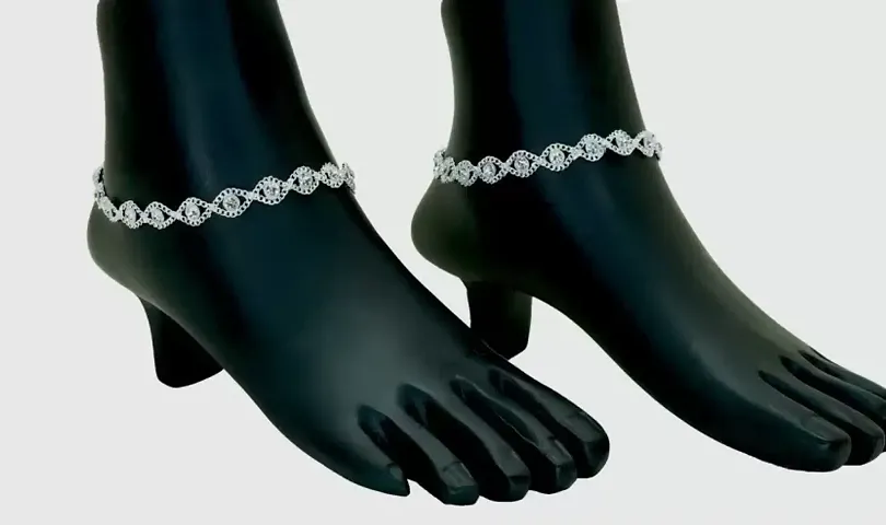 Elegant Silver Anklet