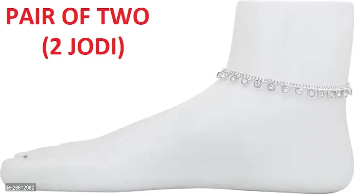 Elegant Anklet Pair For Women-thumb0
