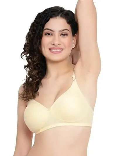 Fancy Solid Bra For Womens