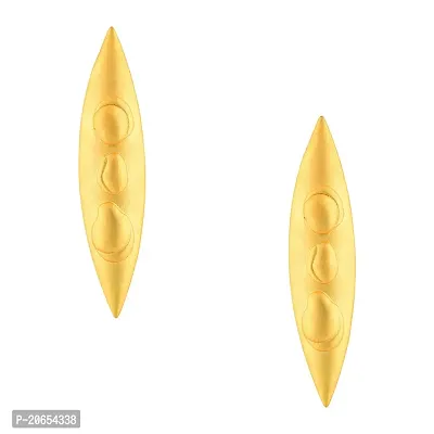 Gem O Sparkle Gold Plated Fashion Earring For Womens Navratri Collection-thumb0