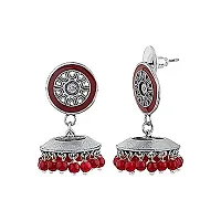 Gem O Sparkle Jhumki Fashion Earring For Womens Navratri Collection-thumb1