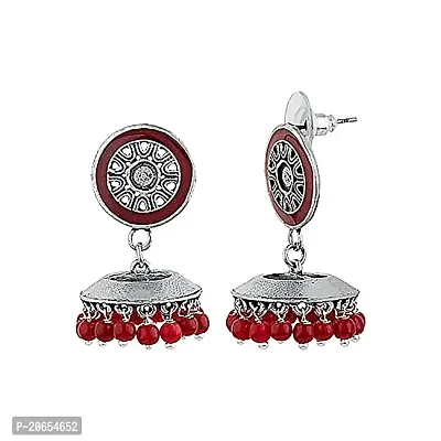 Gem O Sparkle Jhumki Fashion Earring For Womens Navratri Collection-thumb2