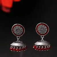 Gem O Sparkle Jhumki Fashion Earring For Womens Navratri Collection-thumb2