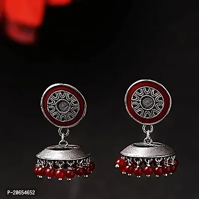 Gem O Sparkle Jhumki Fashion Earring For Womens Navratri Collection-thumb3