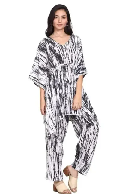 Hot Selling Rayon Kaftan Women's Nightwear 